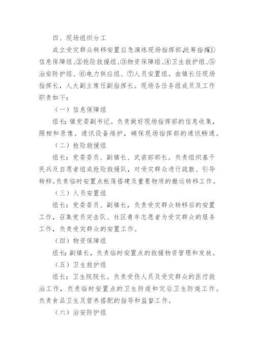 山洪灾害防御演练方案.docx