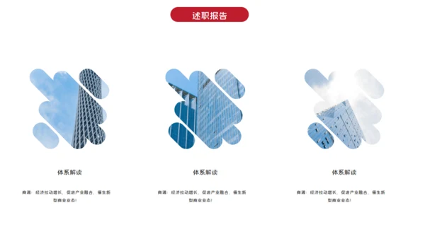产品经理述职报告通用PPT模版