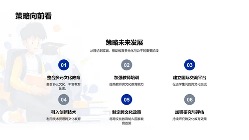 跨文化教育策略研讨PPT模板