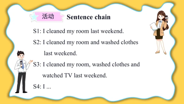 Unit 2 Last weekend Part B Let's talk课件（32张PPT)