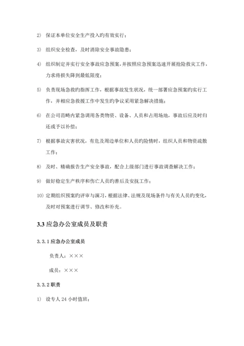 化工厂安全生产应急全新预案.docx