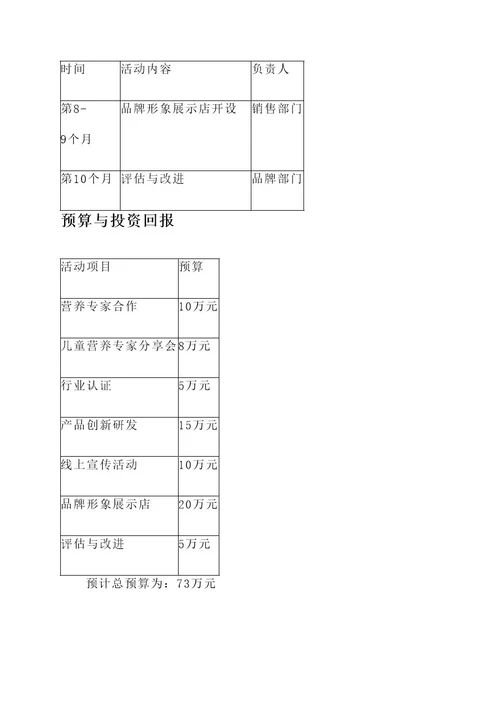 奶粉营销活动文案策划书