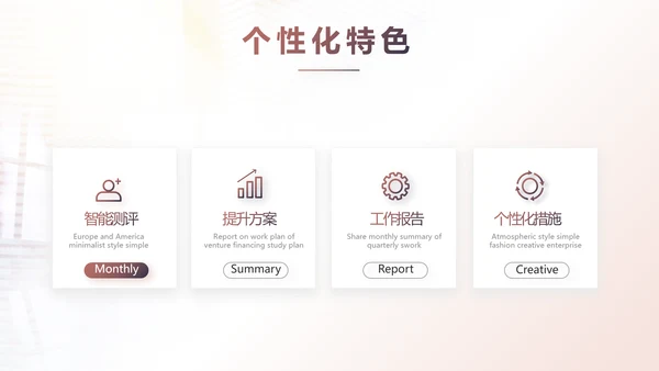 2021个人年终工作总结述职报告商务PPT