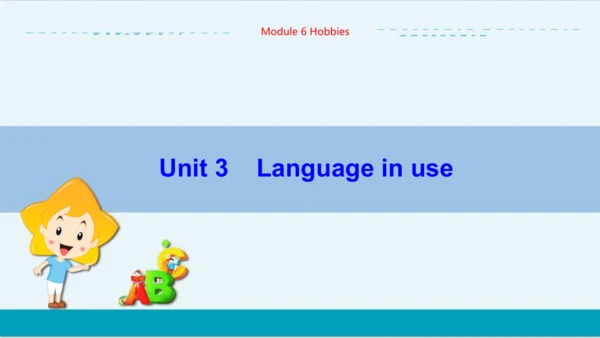 Module 6 Unit 3 外研版初中英语八年级下