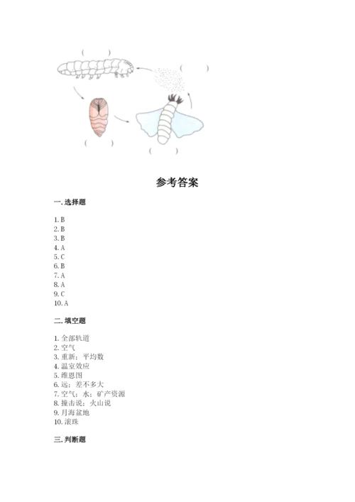 教科版小学科学三年级下册 期末测试卷（轻巧夺冠）.docx