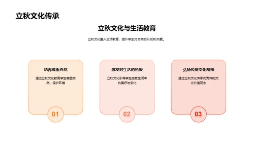 立秋文化与教育融合