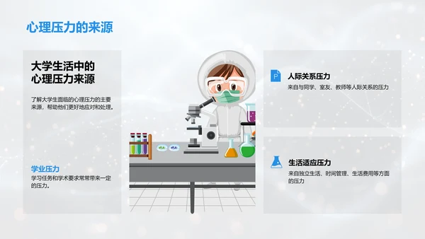 心理健康讲解PPT模板