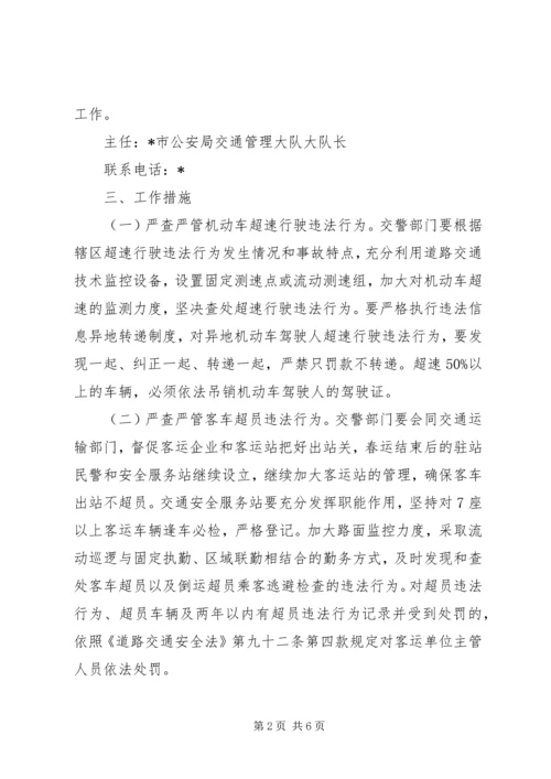 交通违法行为集中整治工作方案.docx