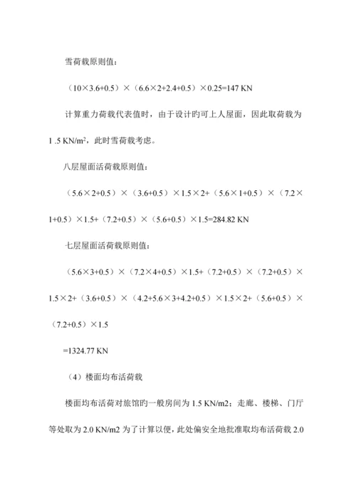 河南理工大学土木优质建筑专业优秀毕业设计已改框架结构设计.docx