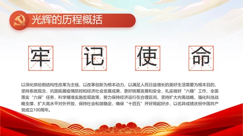 欢庆喜迎国庆节主题班会动态PPT模板