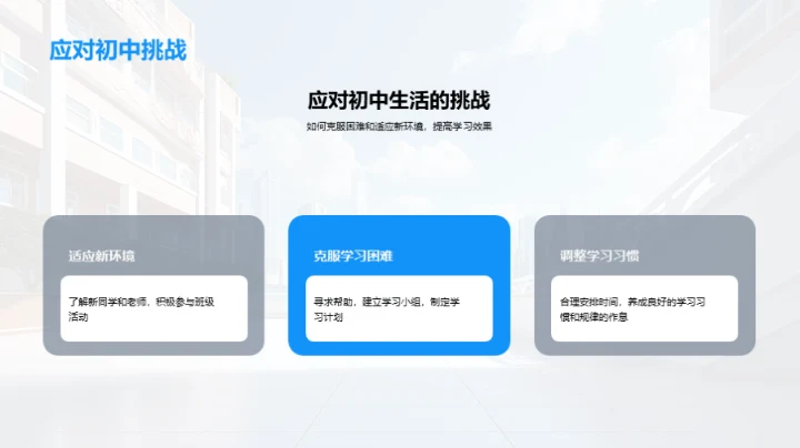 初中生活探秘手册