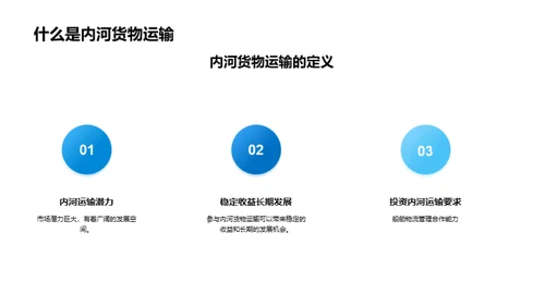 内河货运：挖掘潜力