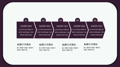 紫色卡通简约生日宴会活动策划通用PPT模板