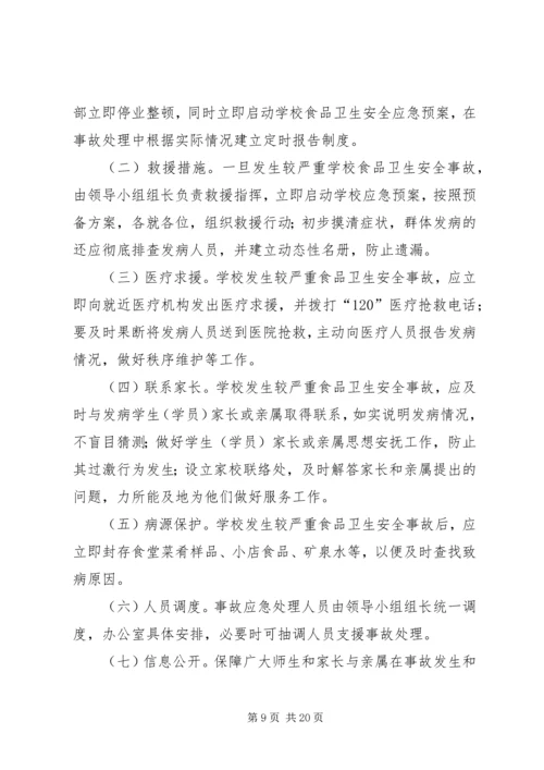 食品卫生安全应急预案 (7).docx