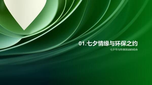 七夕环保，爱情与绿色的约定