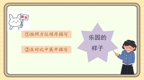 统编版语文四年级下册2024-2025学年度第一单元习作：我的乐园（课件）