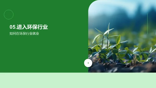 绿色未来：环保行业探索