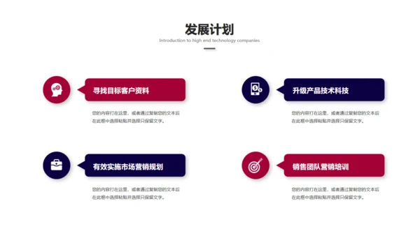 科技创新互利未来通用PPT模板