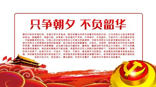 做新时代新时期新征程合格共产党员党课PPT