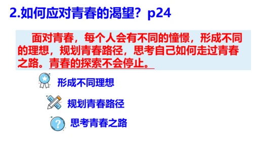 第三课 青春的证明 复习课件（22张ppt)