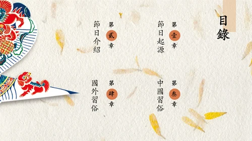 风筝节纸鸢中国风文艺通用PPT模板