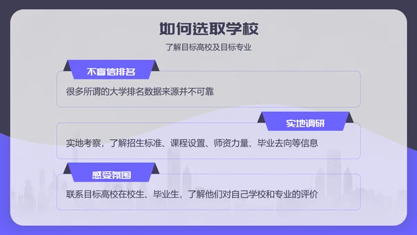 高考志愿填报完全指南PPT模板