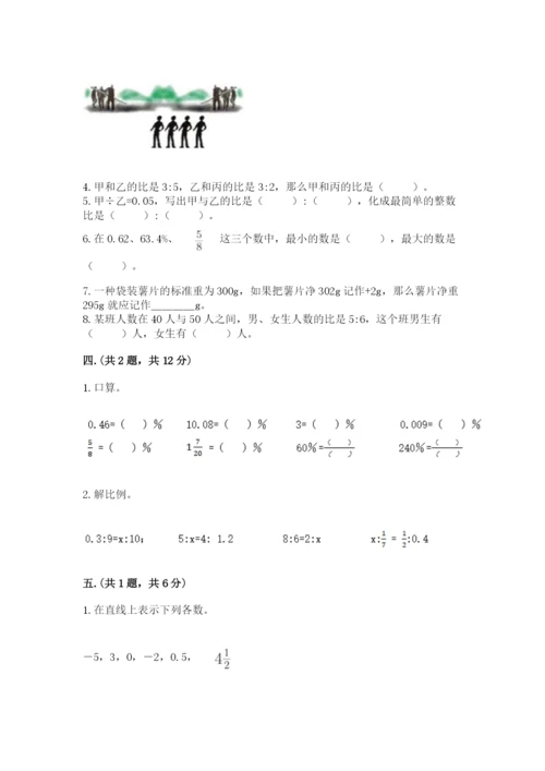 小升初数学综合练习试题含答案（能力提升）.docx