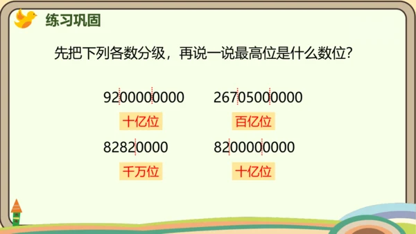 人教版数学四年级上册1.7 数的产生和十进制计数法课件(共24张PPT)