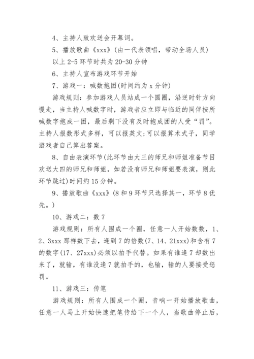 最新欢送会活动策划方案标题 欢送会活动策划方案 退休(14篇).docx