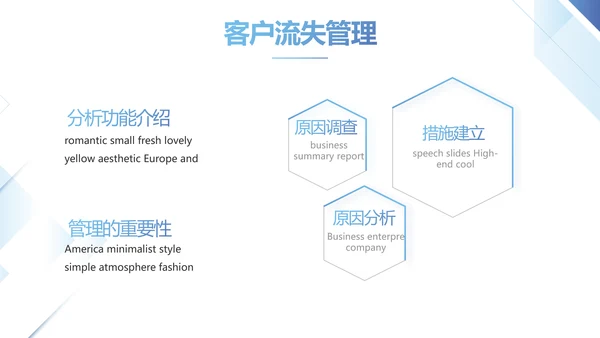 简约蓝色项目年度工作计划动态PPT
