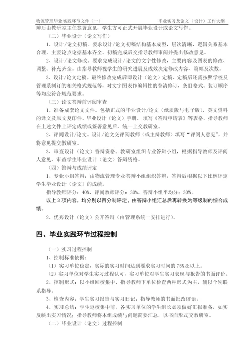 大学管理学院物流管理专业论文.docx