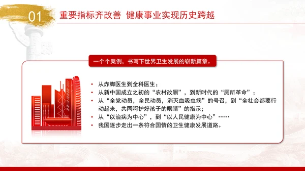 卫生健康事业发展综述：用心守护亿万人民健康福祉专题党课PPT