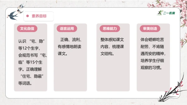 【大单元】统编版四上第二单元 第4课时 10.蟋蟀的住宅  课件