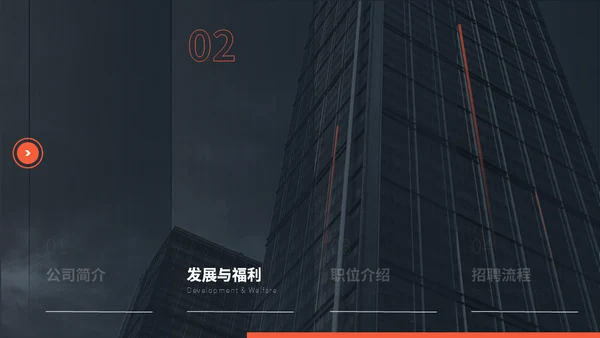 企业校招职位介绍公司宣传通用PPT模板