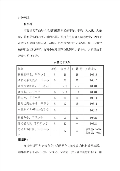 S沥青混凝土上面层专题方案