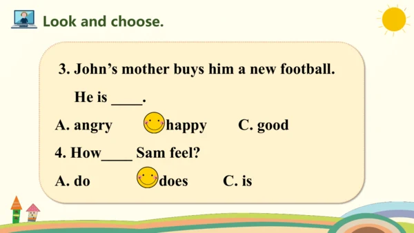 Unit 6 How do you feel Part A Let's learn & Write 
