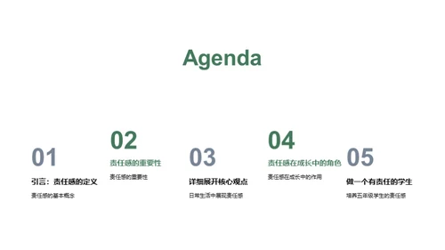 责任感的光芒
