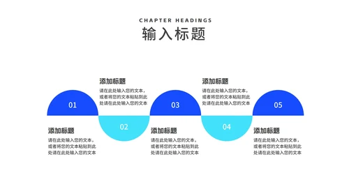 简约风蓝色年度商业融资计划书PPT模板