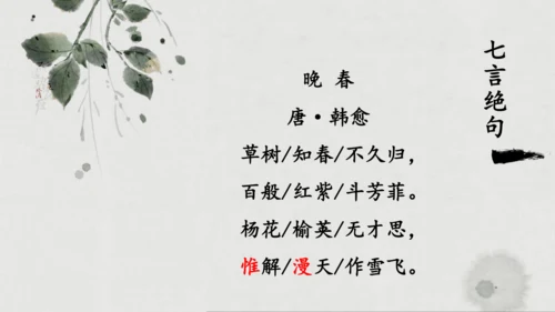 第六单元 课外古诗词诵读 过松源晨炊漆公店（其五）课件
