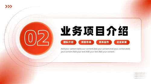 红色微粒体商业计划书PPT模板