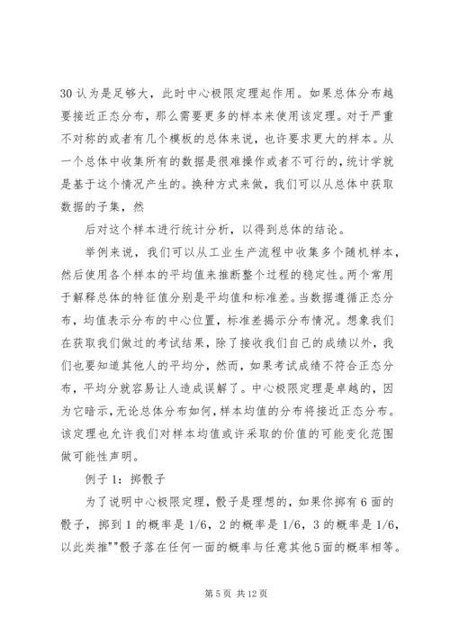 数理统计理论方法读后感[范文].docx