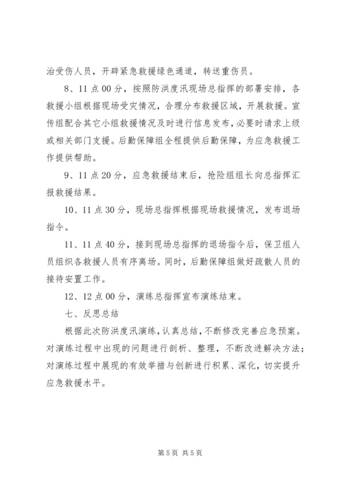 防洪度汛应急演练工作方案.docx