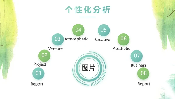 语文教学工作总结汇报计划商务动态PPT模板