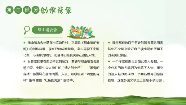 绿山墙的安妮阅读分享读书会PPT课件读书分享