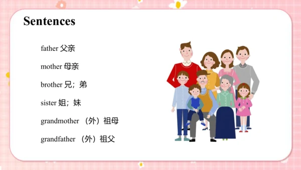 Unit1Myfamily Lesson1 课件(共40张PPT)