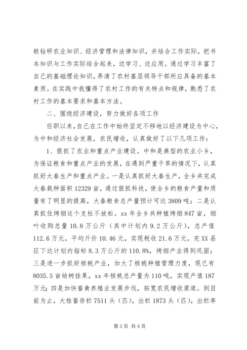 乡长年终个人总结范文.docx