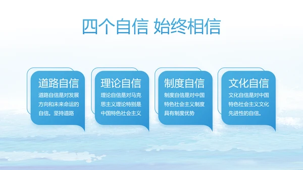蓝色海警部队工作汇报动态PPT