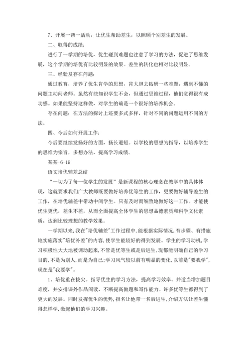 初中数学培优辅差工作总结.docx