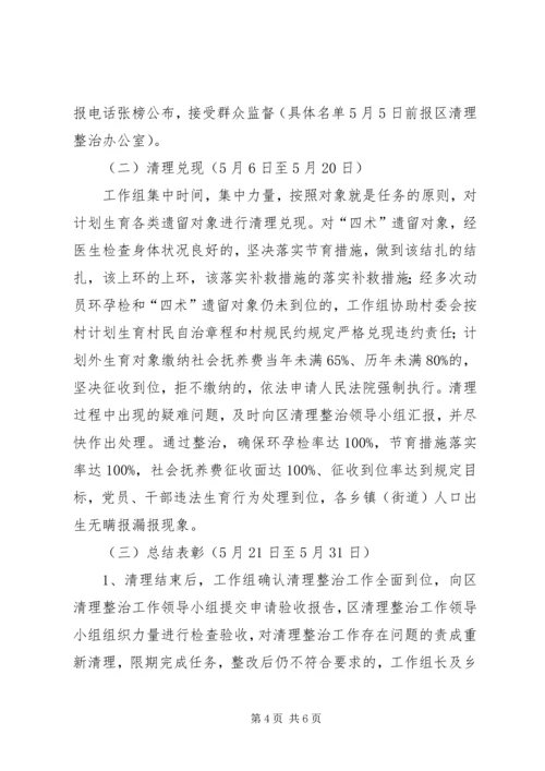 计生委整治服务指导方案.docx