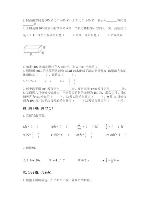 人教版小升初数学模拟试卷及参考答案（达标题）.docx